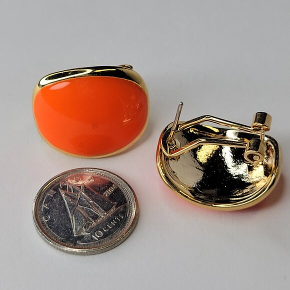 Orange Earrings - Picture 2 of 3